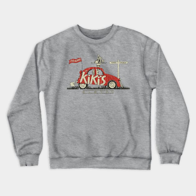 Kiki’s Bistro Chicago 1990 Crewneck Sweatshirt by JCD666